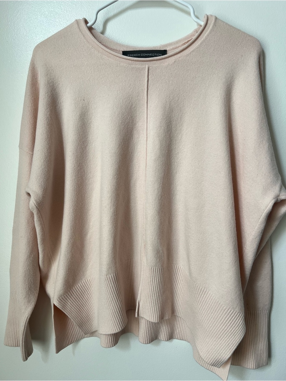 French Connection Butter Soft
Knit Stitch Pullover
Sweater In Pink
